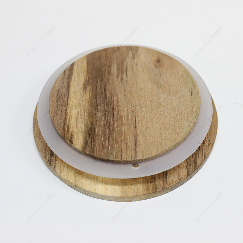 Round wood lid custom processes